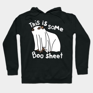 This is Some Boo Sheet Halloween Capybara Hoodie